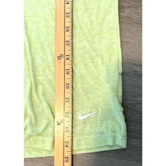 Nike Dri-Fit Womens V-Neck T-Shirt XS Light Green - Picture 5 of 7